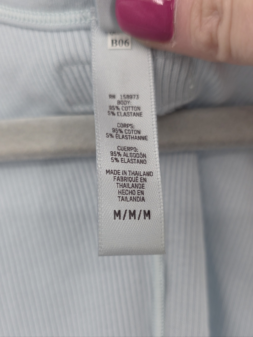 Skims Ribbed Mini Dress Medium - Picture 4 of 7